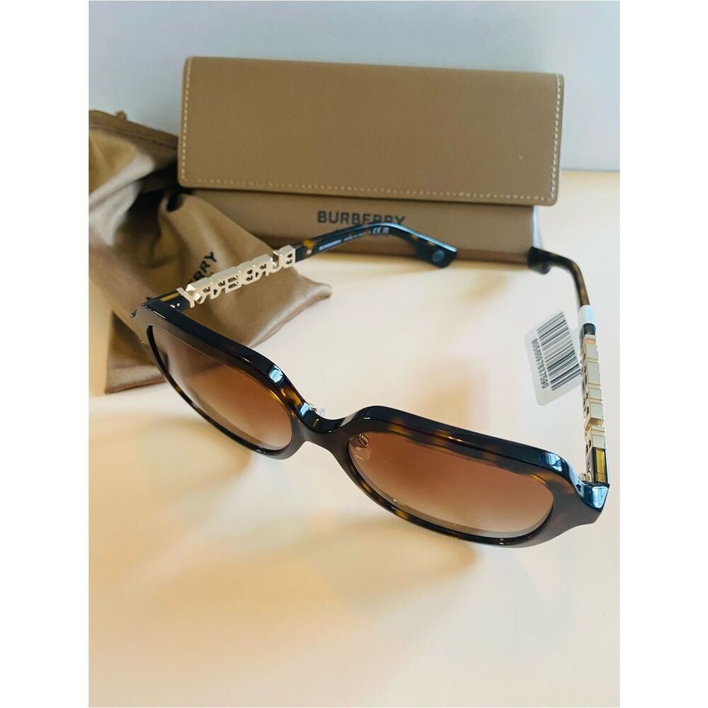 Burberry Joni Tortoise Shell Brand New Authentic Sunglasses